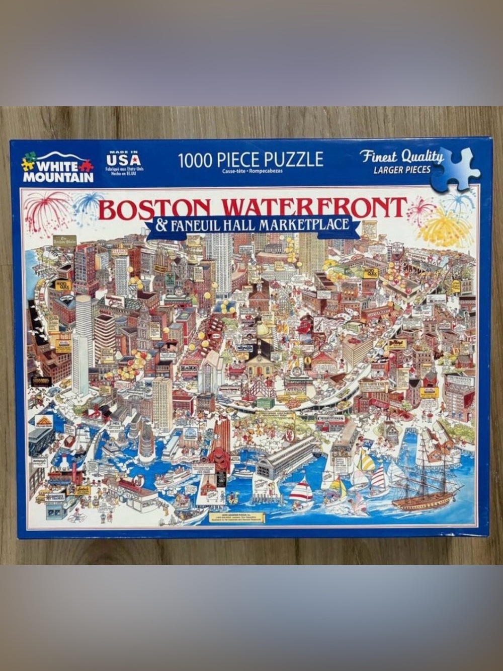 White Mountain Boston Waterfront  & Faneuil Hall Marketplace 1000 Piece Puzzle